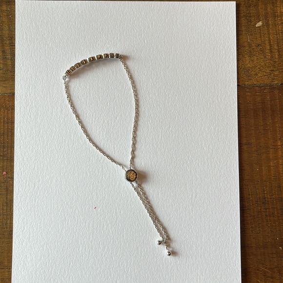 Kate spade adjustable bracelet - silver clear stones FULL CIRCLE - Picture 4 of 6